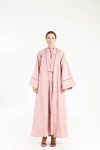 Summer linen kimono with embellished dress
