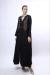 BLACK JACET OLIVE EMROIDERY